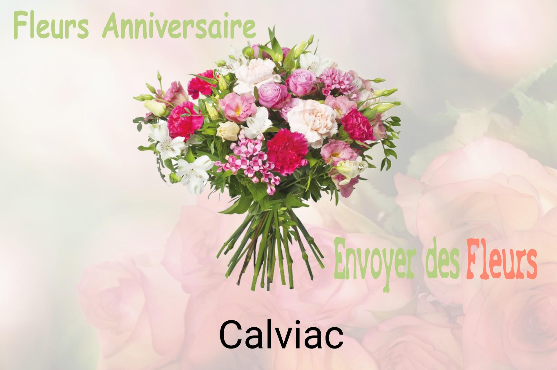 Bouquet de fleurs d’anniversaire livré à Calviac